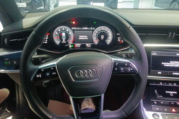 Used Audi A7L 2023 45 TFSI quattro S-line Black Warrior Edition Steering Wheel