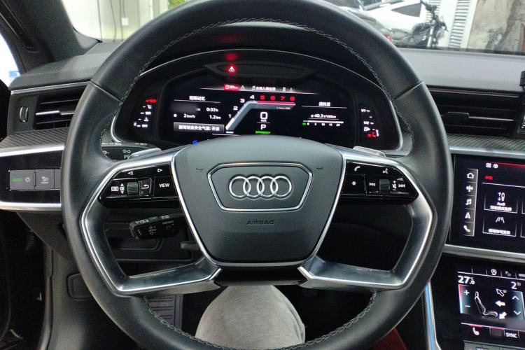 Used Audi A7L 2023 55 TFSI quattro S-line Black Warrior Edition Steering Wheel