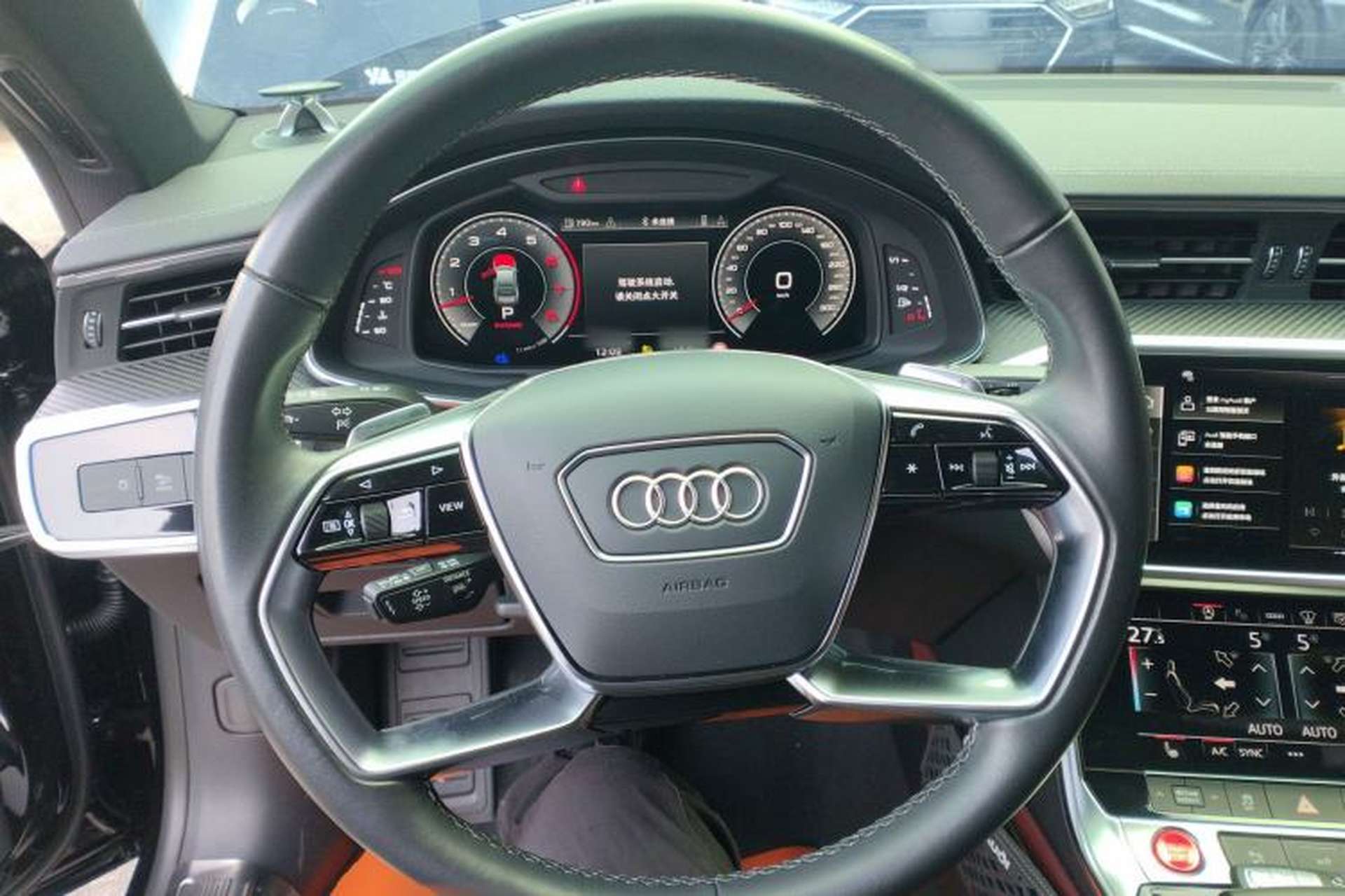 Used Audi A7L 2023 55 TFSI quattro S-line Black Warrior Edition Steering Wheel