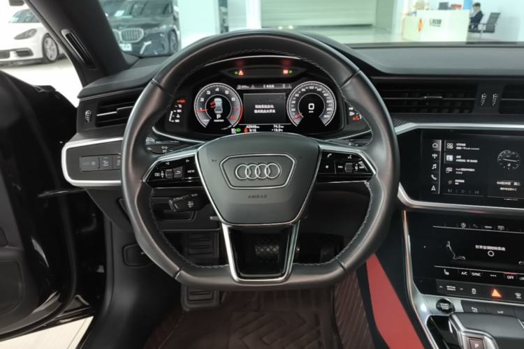 Used Audi A7L 2023 45 TFSI quattro S-line Black Warrior Edition Steering Wheel