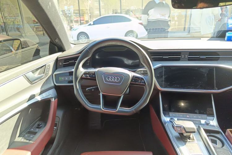 Used Audi A7L 2023 45 TFSI quattro S-line Black Warrior Edition Steering Wheel
