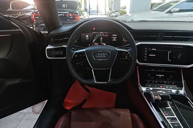 Used Audi A7L 2023 45 TFSI quattro S-line Black Warrior Edition Steering Wheel