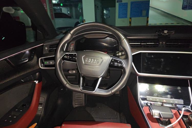 Used Audi A7L 2023 45 TFSI quattro S-line Shadow Warrior Edition Steering Wheel