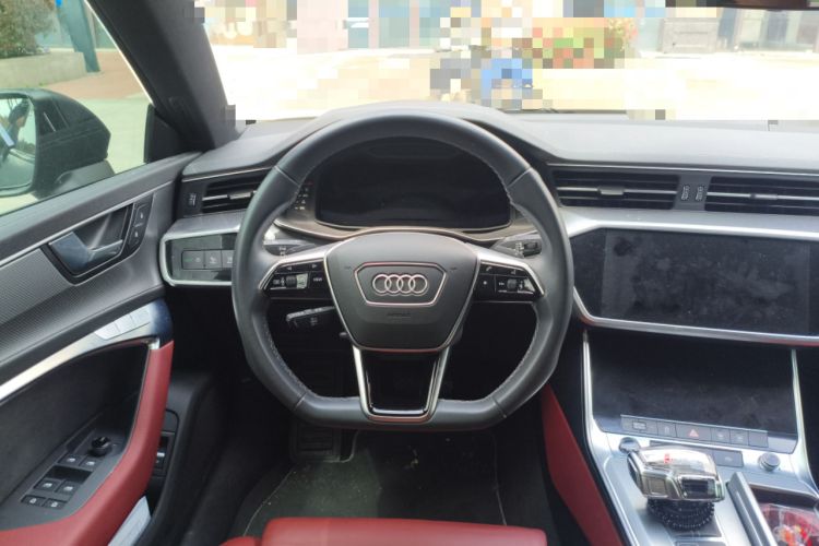 Used Audi A7L 2023 45 TFSI quattro S-line Black Warrior Edition Steering Wheel