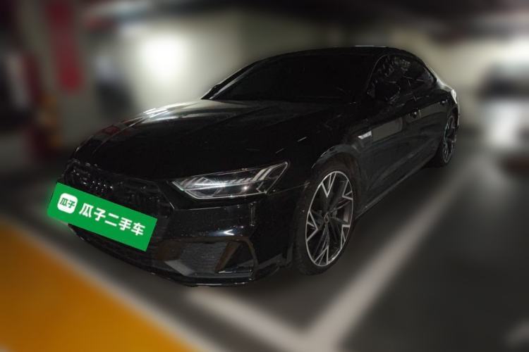 Used Audi A7L 2023 45 TFSI quattro S-line Shadow Warrior Edition Guazi used car, China used car export, Used car for sale, Used Audi cars, Cheapest cars for sale