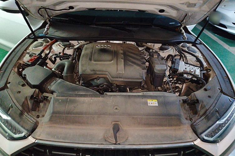 Used Audi A7L 2023 45 TFSI quattro S-line Shadow Warrior Edition Engine Bay