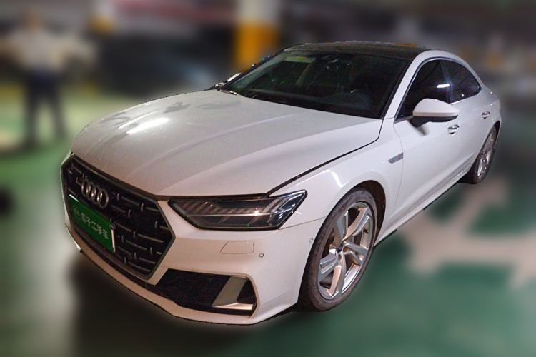 Used Audi A7L 2024 45TFSI quattro S-line Visionary Edition Flow Crystal Package Guazi used car, China used car export, Used car for sale, Used  cars, Cheapest cars for sale