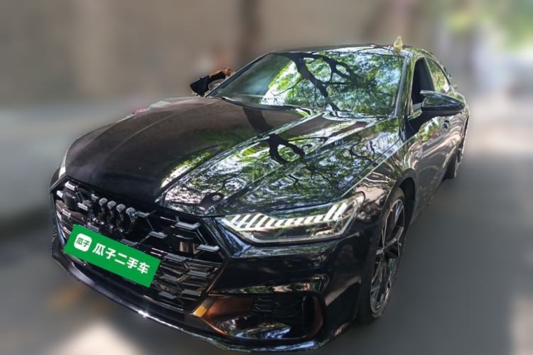 Used Audi A7L 2024 45 TFSI quattro Black Warrior Edition Guazi used car, China used car export, Used car for sale, Used cars, Cheapest cars for sale