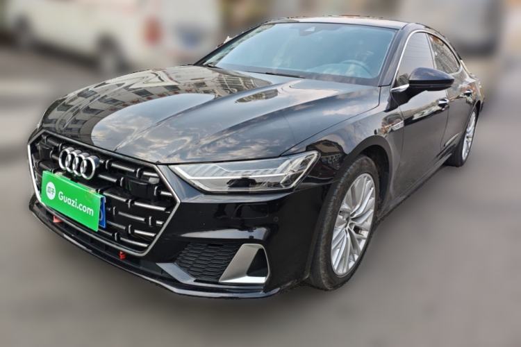 Used Audi A7L 2024 45TFSI S-line Dream-Building Edition Flow Crystal Package Guazi used car, China used car export, Used car for sale, Used cars, Cheapest cars for sale