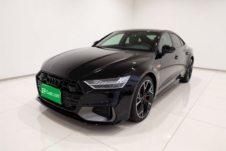 Used Audi A7L 2024 45 TFSI quattro Black Warrior Edition Guazi used car, China used car export, Used car for sale, Used cars, Cheapest cars for sale