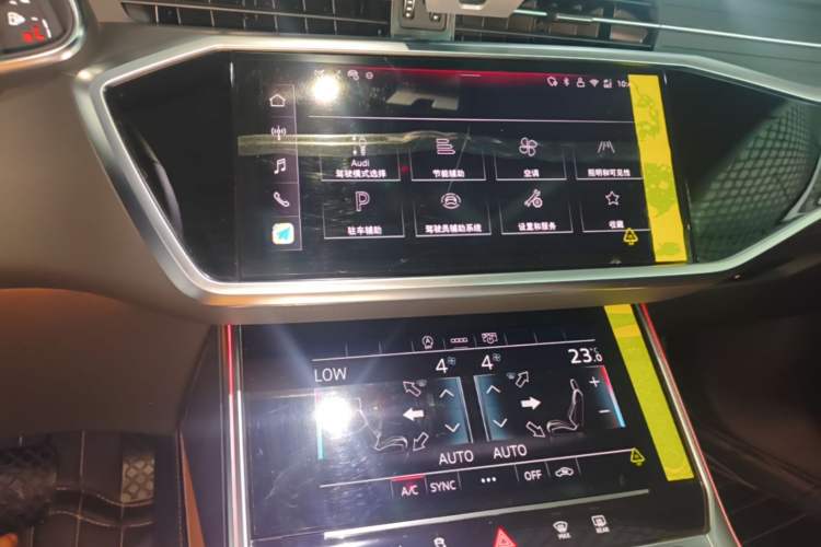 Used Audi A7L 2024 45 TFSI Luxury Edition Audio And AC Panel