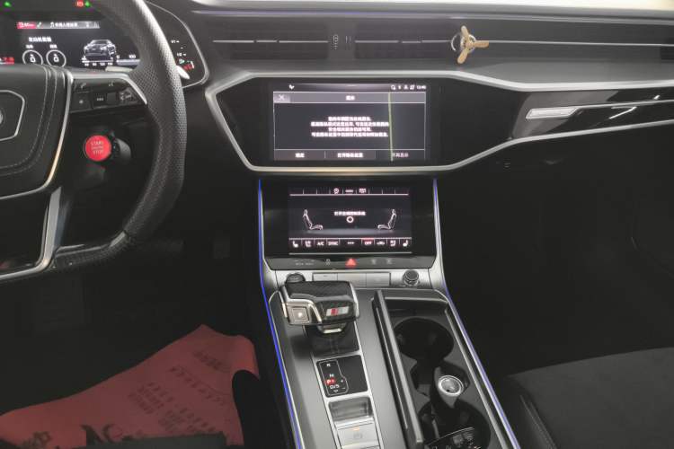 Used Audi A7L 2024 45TFSI S-line Dream-Building Edition Flow Crystal Package Audio And AC Panel