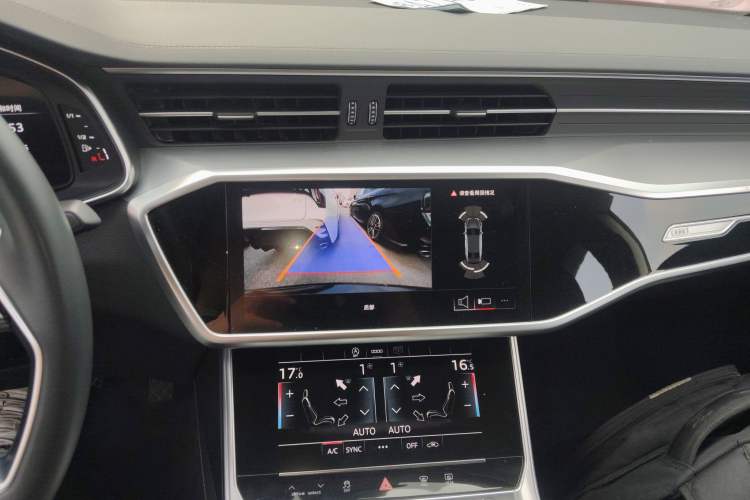 Used Audi A7L 2024 45 TFSI Luxury Edition Audio And AC Panel