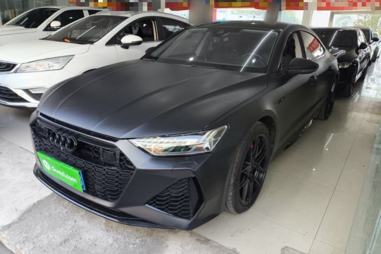 Used Audi A7L 2024 45TFSI S-line Dream-Building Edition Flow Crystal Package Guazi used car, China used car export, Used car for sale, Used cars, Cheapest cars for sale