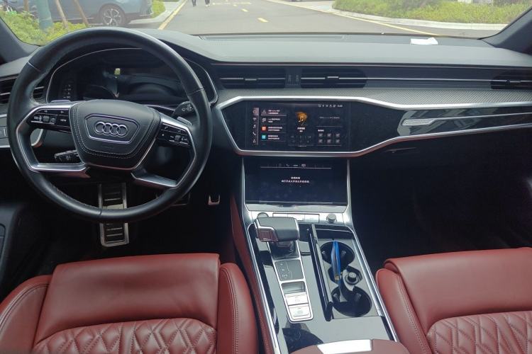 Used Audi A7L 2024 45 TFSI quattro Black Warrior Edition Center Console
