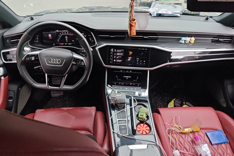 Used Audi A7L 2024 45 TFSI quattro S-line Black Warrior Edition Center Console