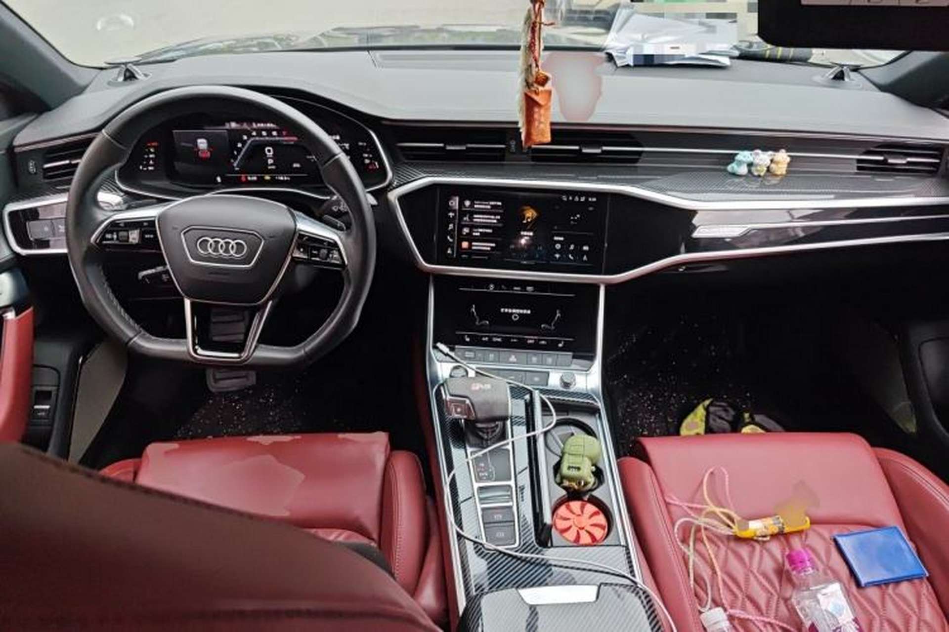 Used Audi A7L 2024 45 TFSI quattro S-line Black Warrior Edition Center Console