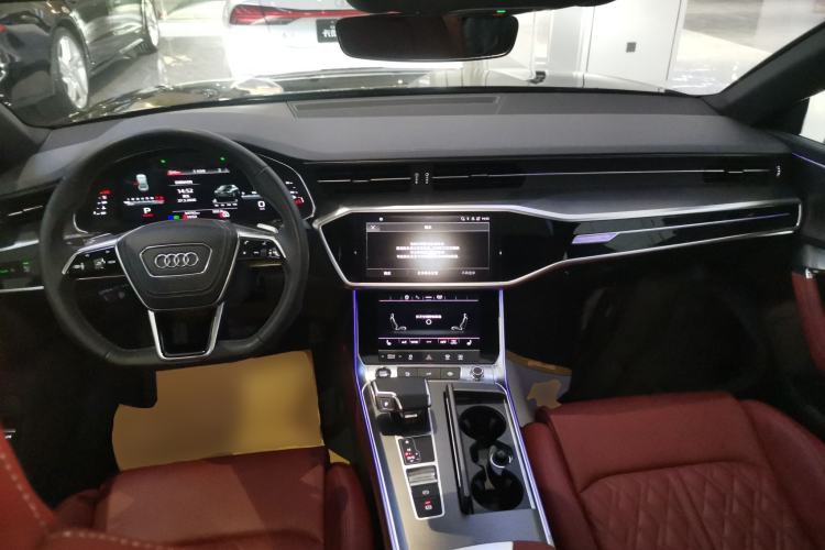 Used Audi A7L 2024 45 TFSI quattro Black Warrior Edition Center Console