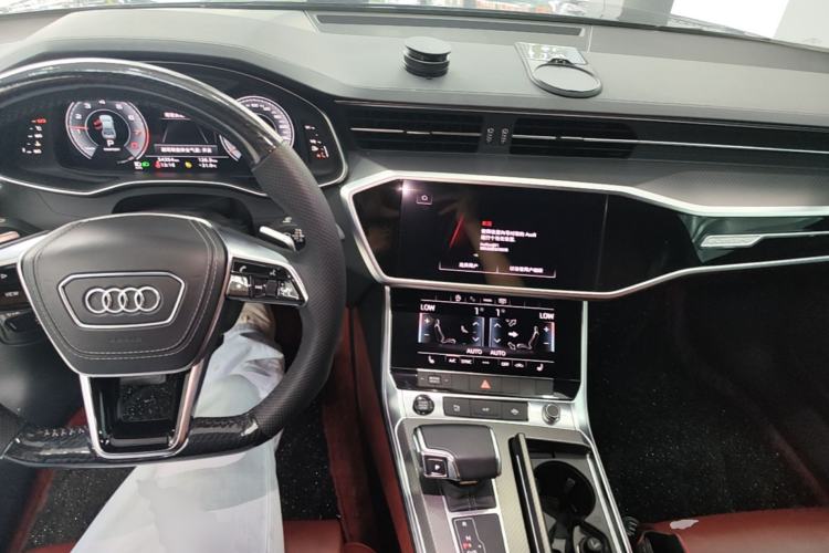 Used Audi A7L 2024 45 TFSI quattro Black Warrior Edition Center Console