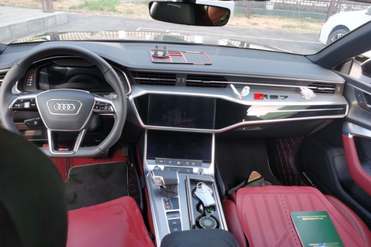 Used Audi A7L 2024 45 TFSI quattro S-line Black Warrior Edition Center Console
