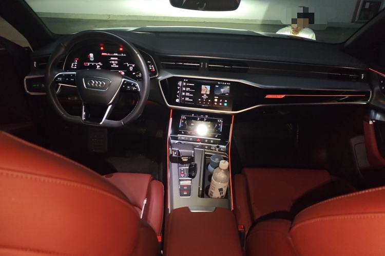 Used Audi A7L 2024 45 TFSI quattro S-line Black Warrior Edition Center Console