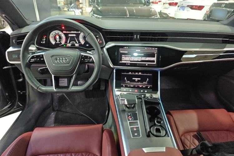 Used Audi A7L 2024 45 TFSI quattro Black Warrior Edition Center Console