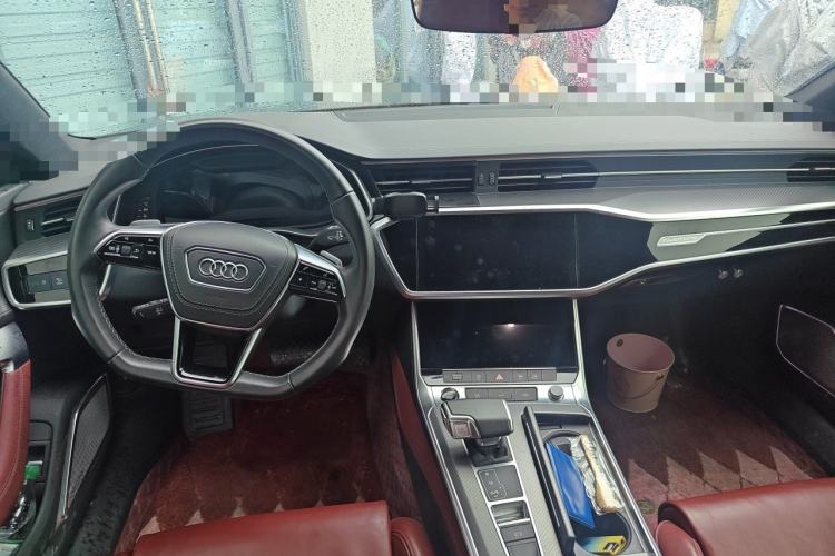 Used Audi A7L 2024 45 TFSI quattro Black Warrior Edition Center Console