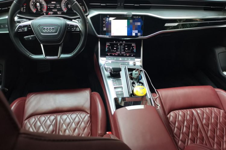 Used Audi A7L 2024 45 TFSI quattro Black Warrior Edition Center Console
