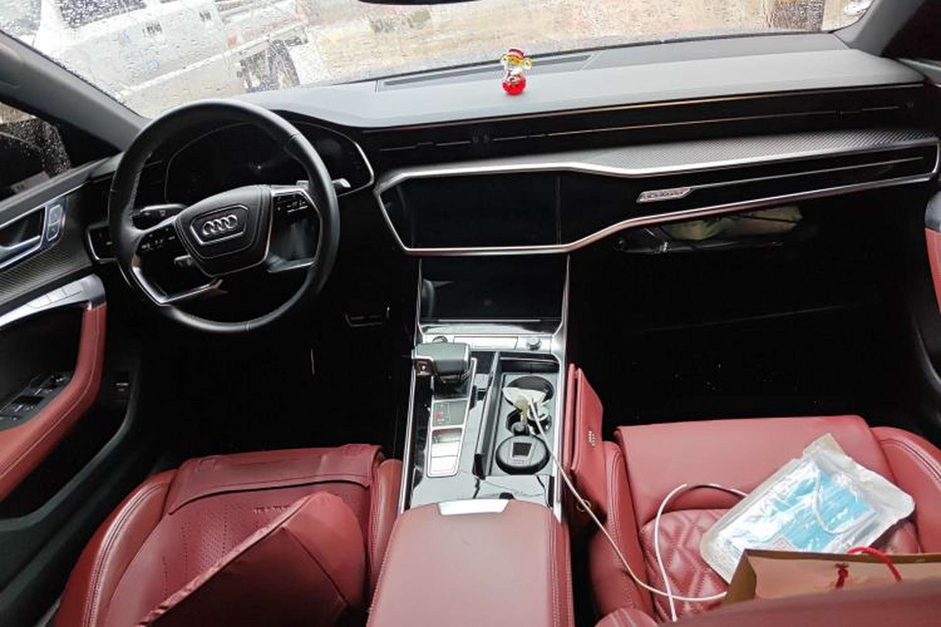 Used Audi A7L 2024 45 TFSI quattro Black Warrior Edition Center Console