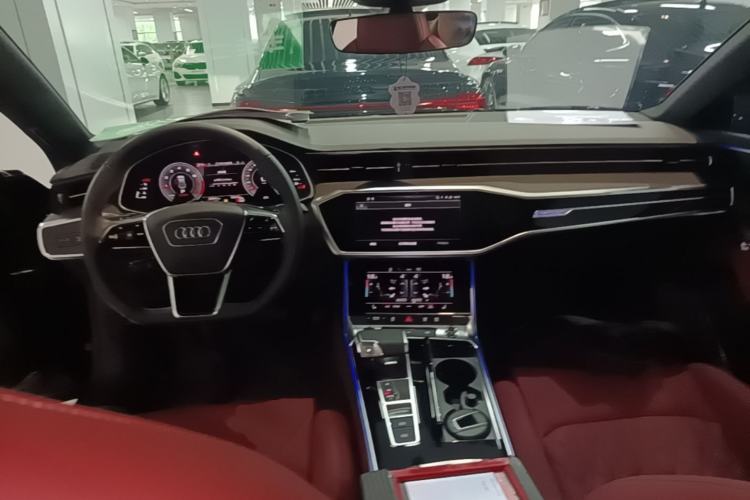 Used Audi A7L 2024 45 TFSI quattro S-line Black Warrior Edition Center Console