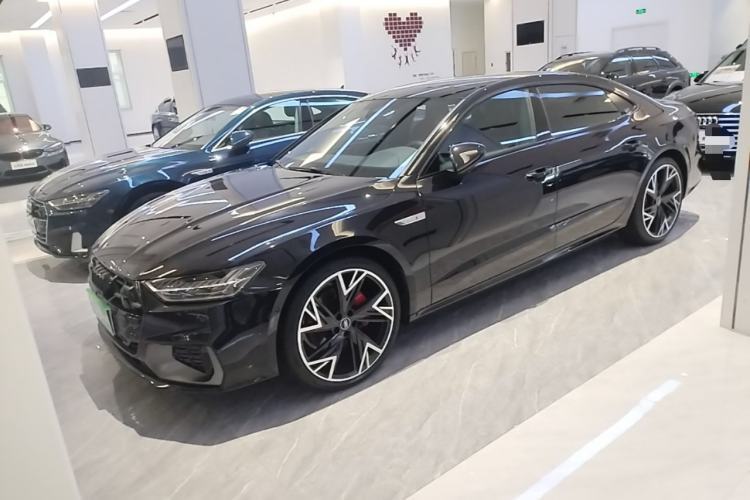 Used Audi A7L 2024 45 TFSI quattro Black Warrior Edition Guazi used car, China used car export, Used car for sale, Used cars, Cheapest cars for sale