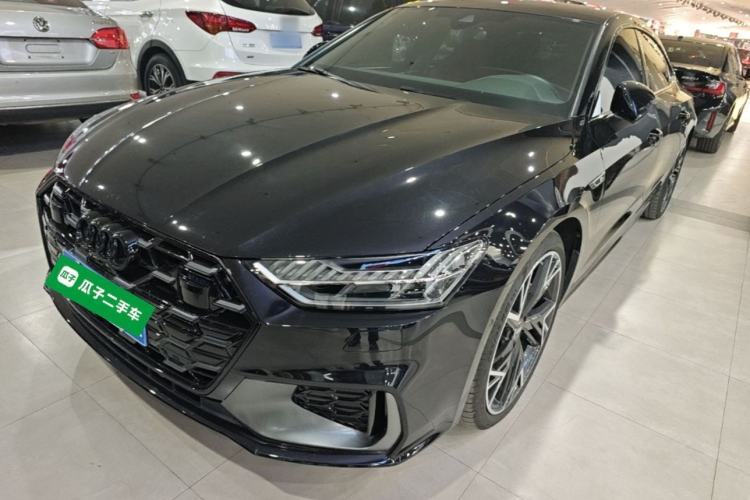 Używany Audi A7L 2024 45 TFSI quattro Black Warrior Edition Guazi used car, China used car export, Used car for sale, Used cars, Cheapest cars for sale