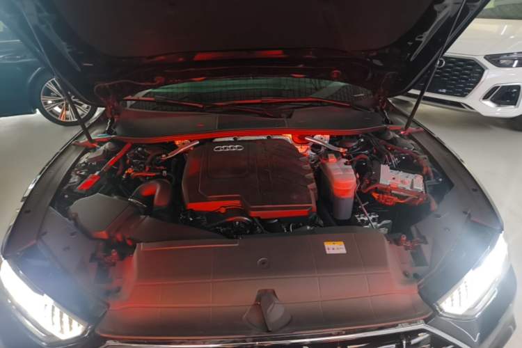 Used Audi A7L 2024 45 TFSI Luxury Edition Engine Bay