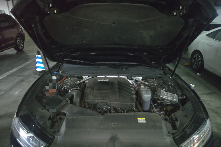 Used Audi A7L 2024 45 TFSI quattro Black Warrior Edition Engine Bay