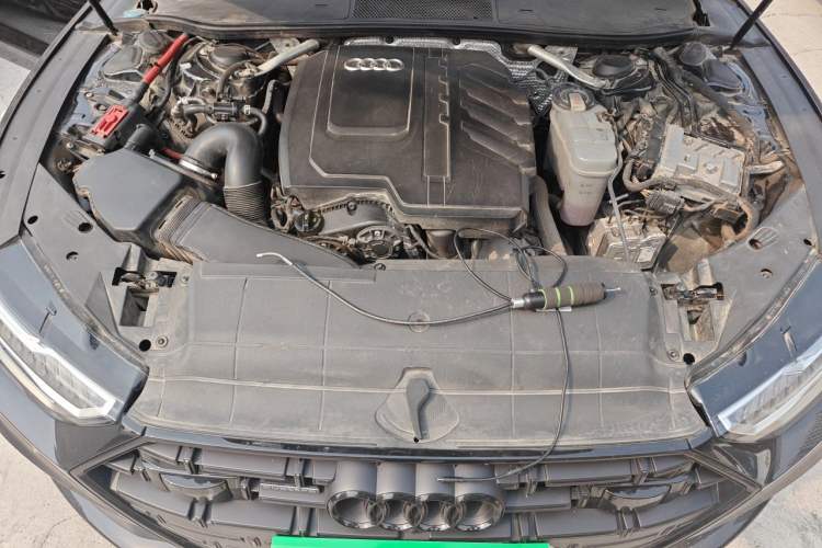 Used Audi A7L 2024 45 TFSI quattro S-line Black Warrior Edition Engine Bay