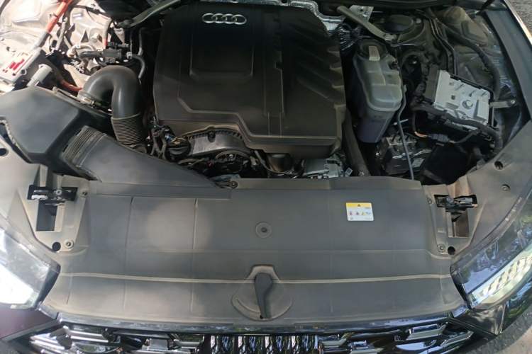 Used Audi A7L 2024 45 TFSI quattro Black Warrior Edition Engine Bay