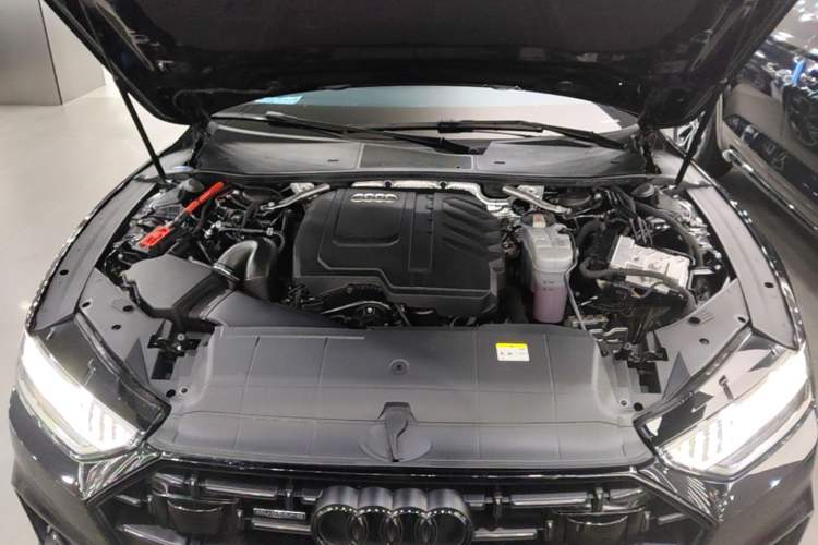 Used Audi A7L 2024 45 TFSI quattro S-line Black Warrior Edition Engine Bay
