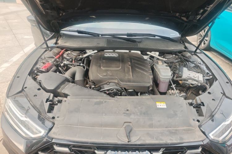Used Audi A7L 2024 45 TFSI quattro S-line Black Warrior Edition Engine Bay