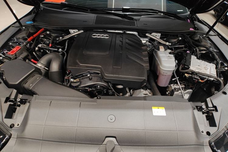 Used Audi A7L 2024 45 TFSI quattro Black Warrior Edition Engine Bay