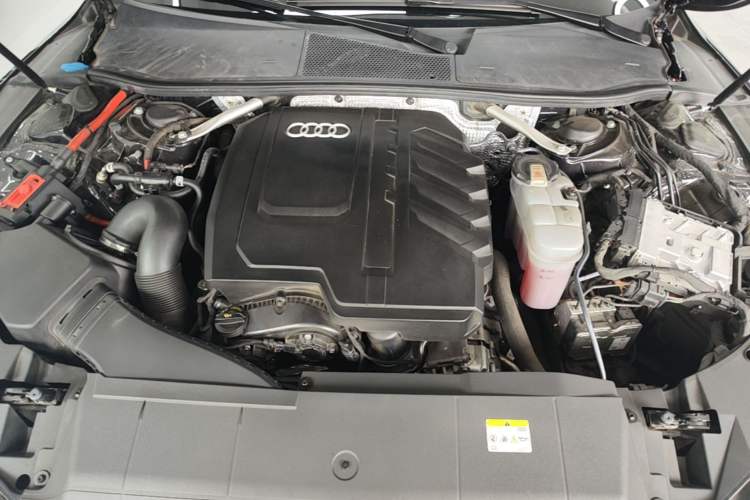Used Audi A7L 2024 45 TFSI quattro Black Warrior Edition Engine Bay