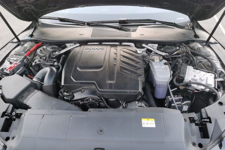Used Audi A7L 2024 45 TFSI quattro S-line Black Warrior Edition Engine Bay