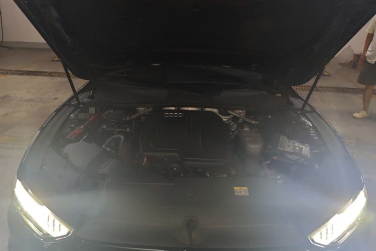 Used Audi A7L 2024 45 TFSI quattro S-line Black Warrior Edition Engine Bay