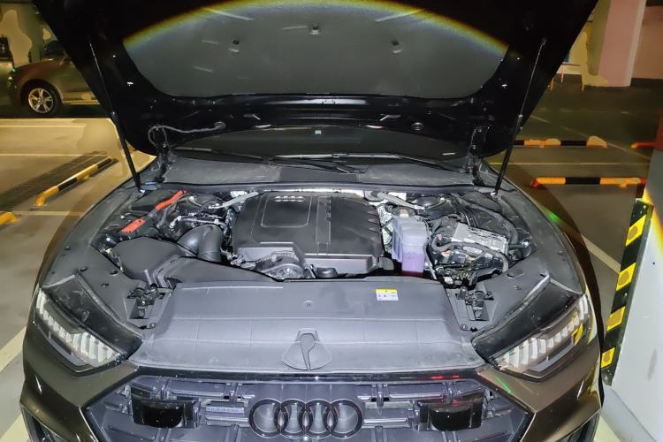 Used Audi A7L 2024 45 TFSI quattro S-line Black Warrior Edition Engine Bay