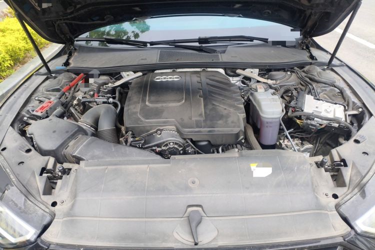 Used Audi A7L 2024 45 TFSI quattro Black Warrior Edition Engine Bay