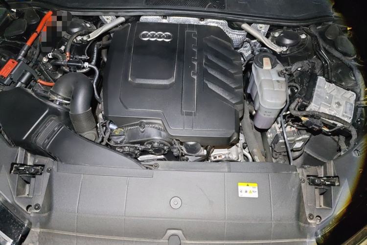 Used Audi A7L 2024 45 TFSI quattro Black Warrior Edition Engine Bay