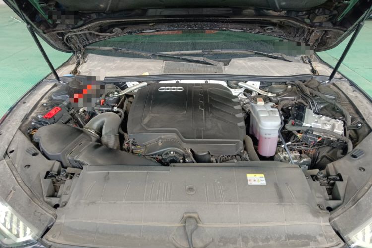 Used Audi A7L 2024 45 TFSI quattro Black Warrior Edition Engine Bay