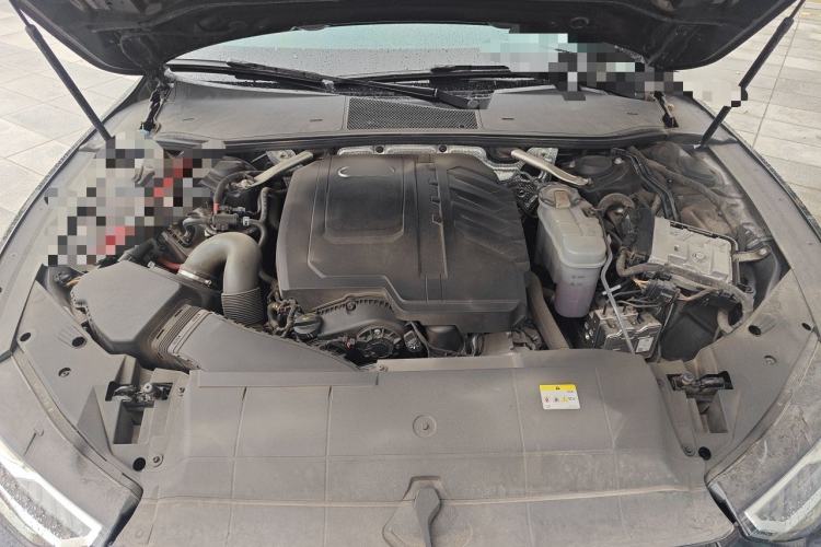 Used Audi A7L 2024 45 TFSI quattro Black Warrior Edition Engine Bay