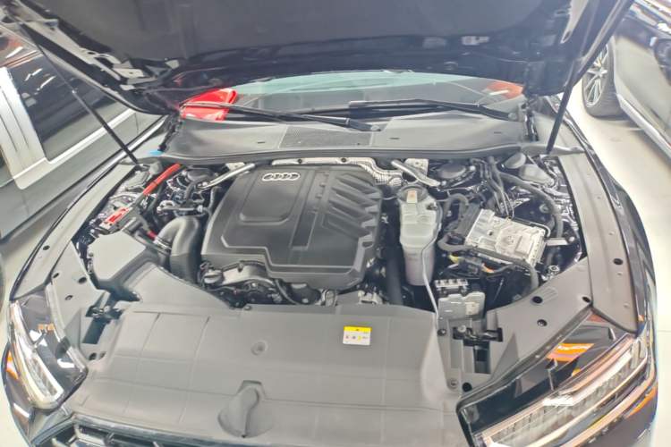 Used Audi A7L 2024 45 TFSI quattro Black Warrior Edition Engine Bay