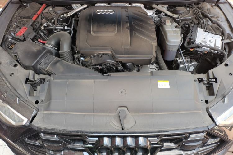 Used Audi A7L 2024 45 TFSI quattro Black Warrior Edition Engine Bay