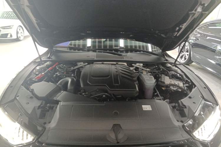 Used Audi A7L 2024 45 TFSI quattro Black Warrior Edition Engine Bay